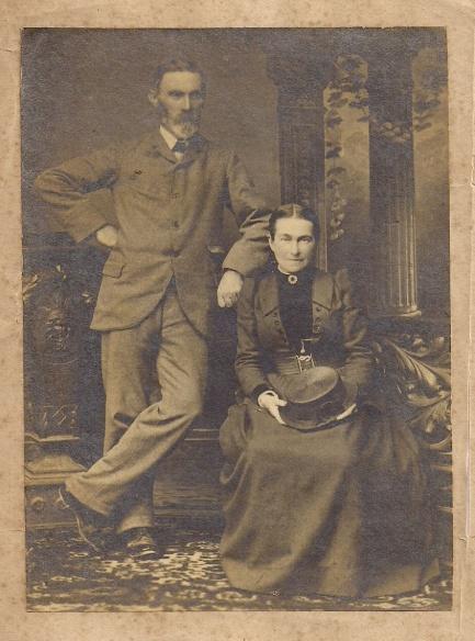Tomás Blamire Lindell y su esposa