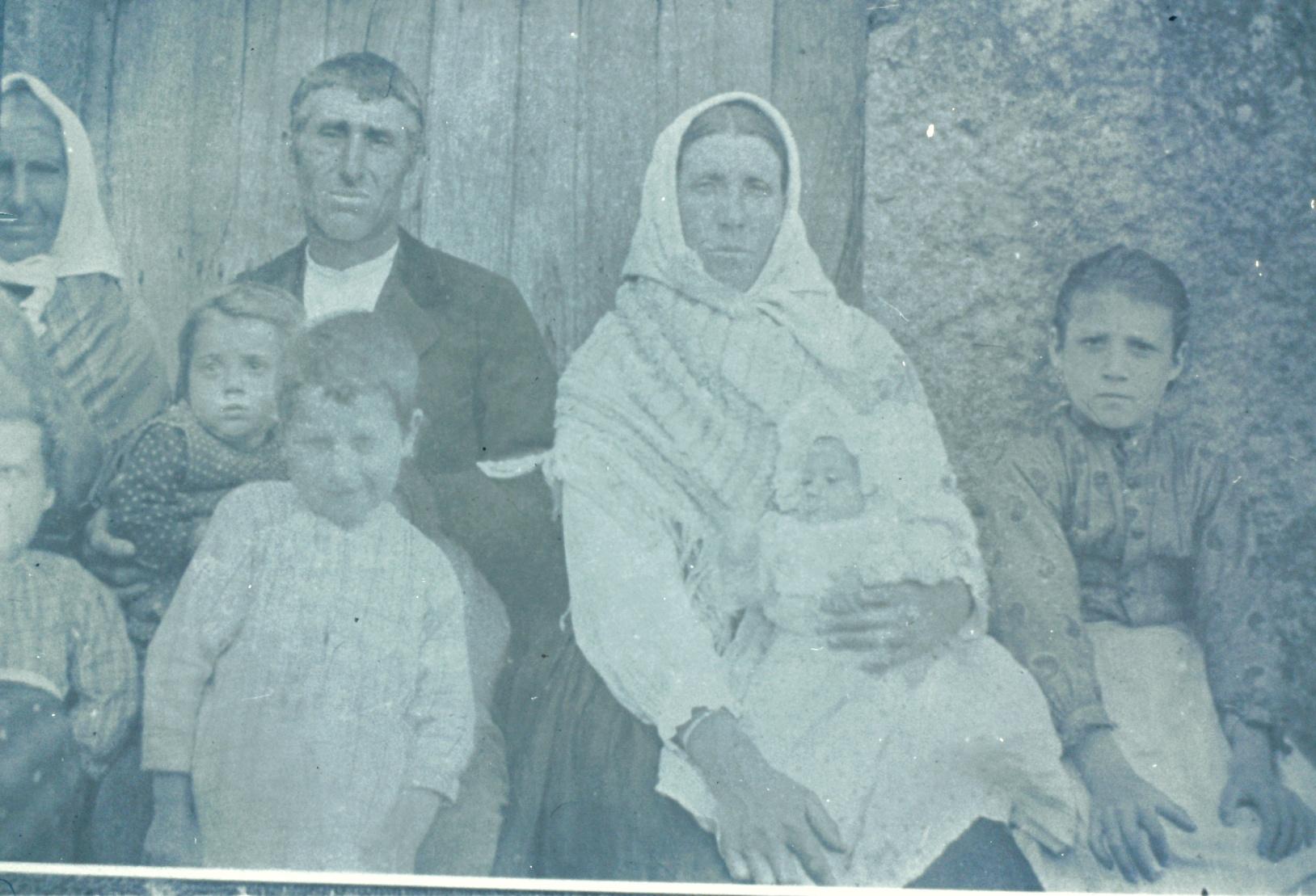 Familia Cobas Blanco. Resille 1910.